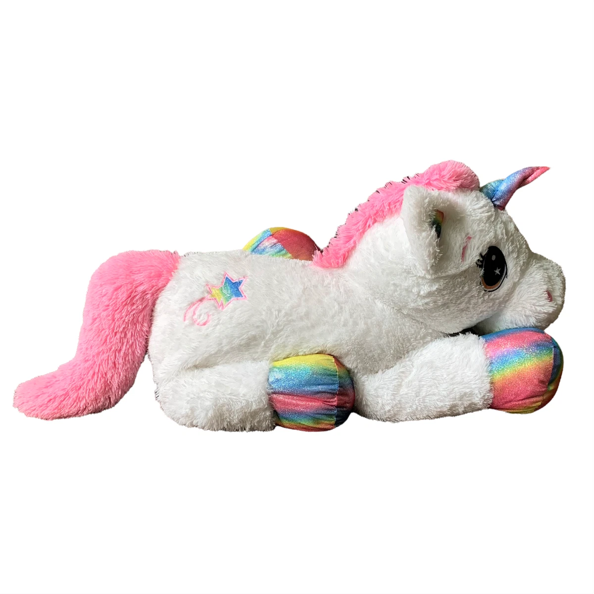 Soft Giant Unicorn Skin Toy Big Animals Rainbow Horse Coat For Girlfriend  Valentine Day Gift Empty Animal Coat Doll