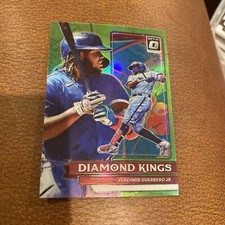 2022 Panini Donruss Optic Vladimir Guerrero Jr Green Prizm Diamond Kings