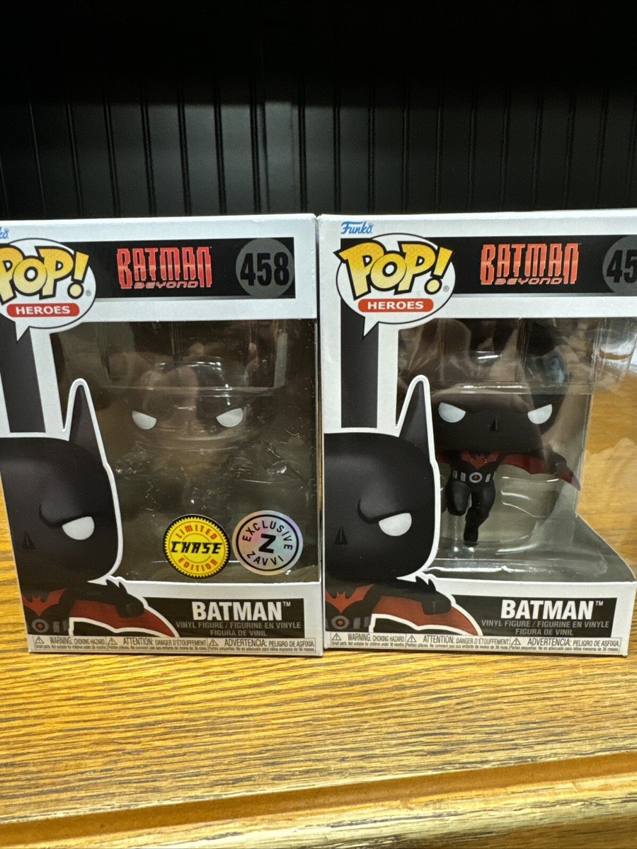 Funko Pop! Heroes: DC Comics Batman Beyond #458 Chase Bundle