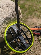 Minelab Manticore 11" Coil Bumper-Completely Contoured Rubber Guard. Neon Yellow