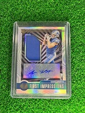 2023 Panini Illusions SAM LaPORTA First Impressions Patch AUTO /399 - LIONS