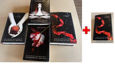 Stephenie Meyer Twilight Saga Series Set Breaking Down New Moon Eclipse -5 Books