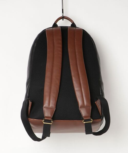Fossil Evan Black Brown Leather Unisex Backpack SBG1222001 - Picture 3 of 5
