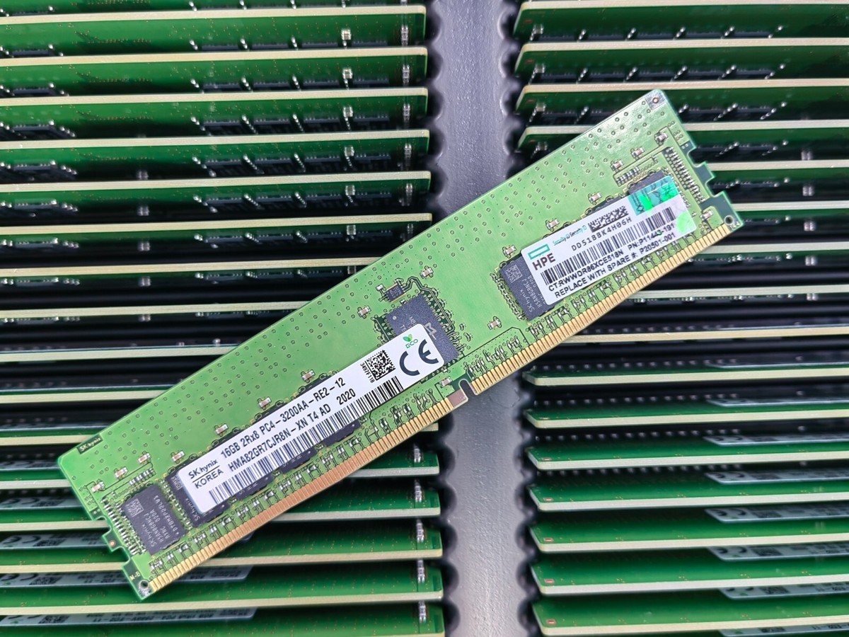 SK hynix (1 x 16GB) PC4-25600 (DDR4-3200) Memory (HMA82GR7DJR8N-XN