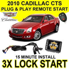 2010 Cadillac CTS Plug & Play Remote Start System 3X Lock DIY Install GM10