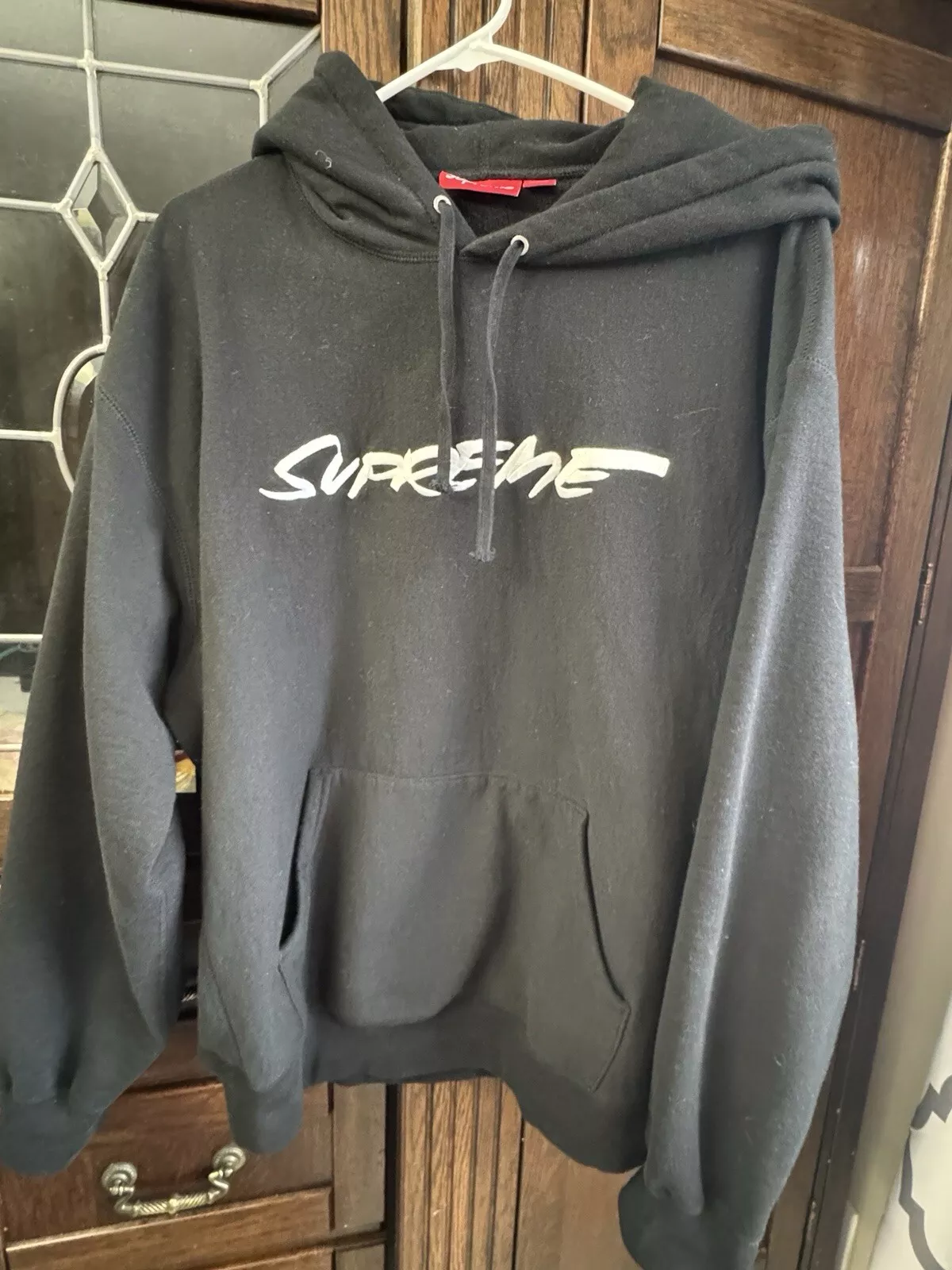 Sweat à capuche SS24 Supreme futura noir XL