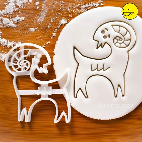 Ram cookie cutter zodiac animal farm birthday party mountain male