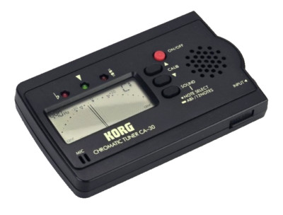 Korg CA-30 Solo Guitar Tuner Chromatic N222 with Batteries