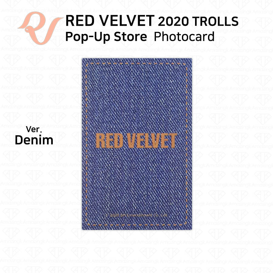 RED VELVET Trolls Pop Up Store Seulgi Photocard Dumb Dumb Power Up