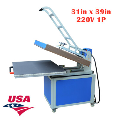 #ad 31 x 39 in Large Format Heat Press Machine Manual Thermo Transfer Local pickup $2197.74