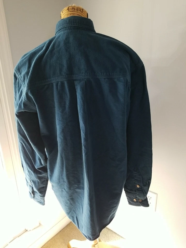 Northwest Territory Mens LT Long Sleeve Button Front 100% Cotton Shirt  - Image 2 of 4