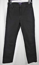 NYDJ Not Your Daughter's Jeans JP78017DT Black Skinny Jeans 6P Made in USA