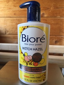 biore witch hazel cleanser