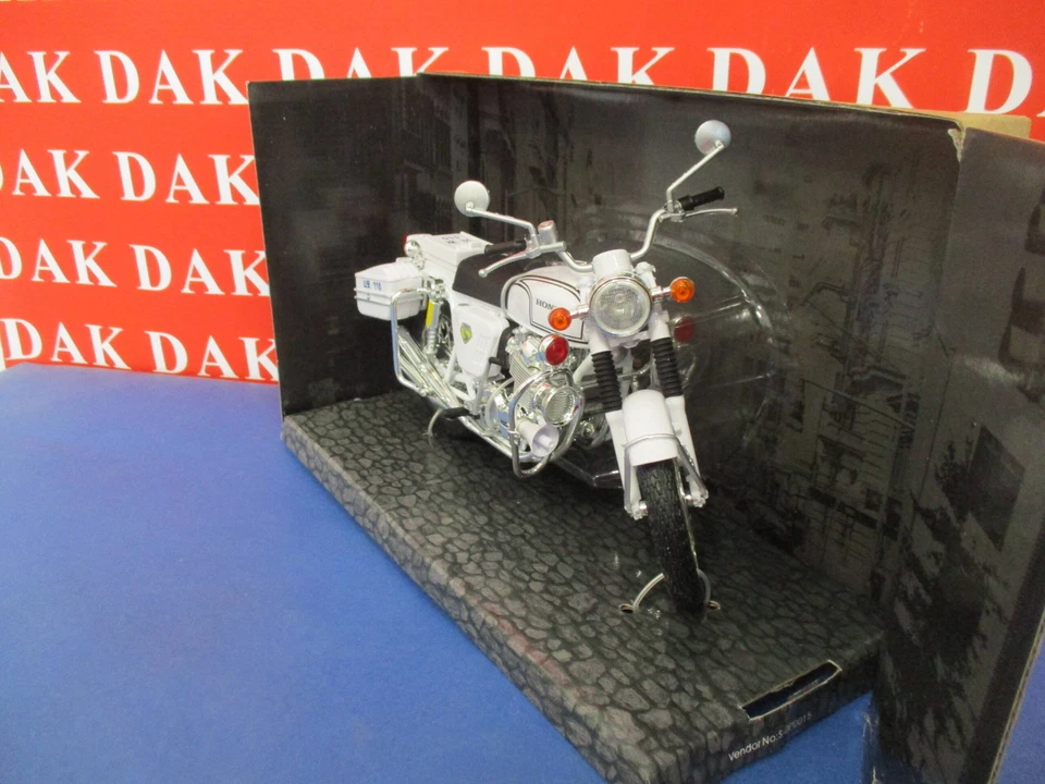 Die cast 1/12 Modellino Moto Honda CB 750 Four Police by Joy City - Immagine 2 di 4
