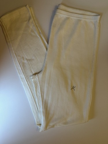 Terramar Women’s Base Layer Bottoms 50-50 Poly/Cotton Blend Cream sz L NEW - Picture 6 of 9