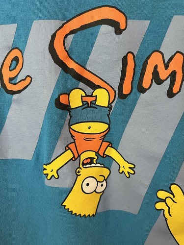 The Simpsons Bart Simpson T-Shirt Size 146/152 Youth Size 14 Bart And Homer 2013 - Picture 4 of 11