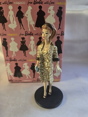Enesco Barbie with Love Evening Splendor Fashion Collection Figurine With Box