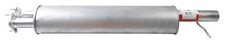 Exhaust Muffler Ansa Vl14545 Fits 2007 Volvo Xc90