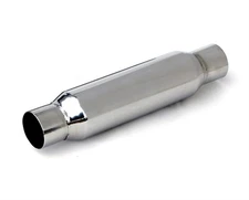 Yonaka High Flow Straight Through Universal 2.25" RESONATOR STAINLESS STEEL 16"