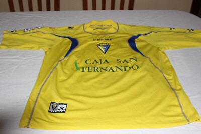 T-Shirt Football Official Cadiz C.F Brand Kelme T/L Box St Fernando No 69 Sisi