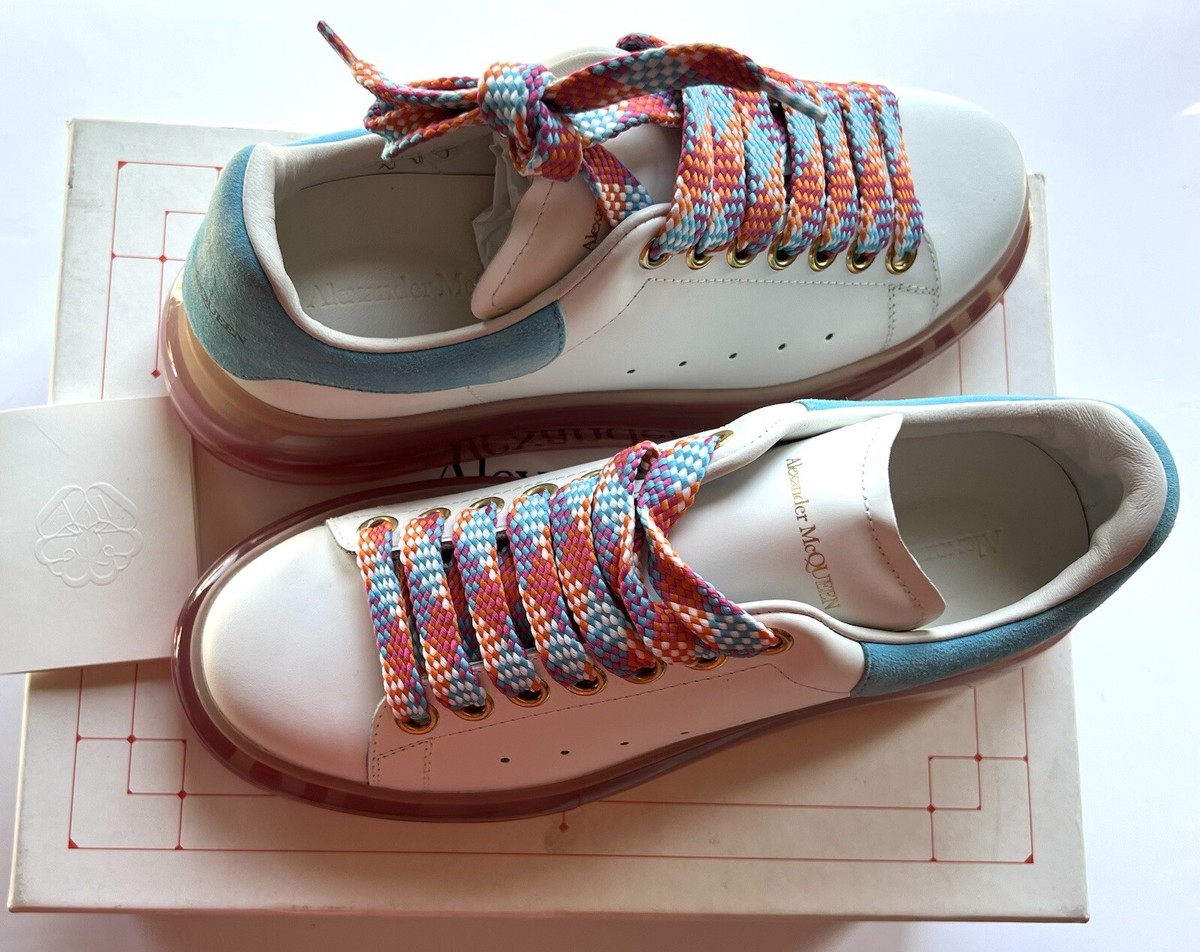 $590 Alexander McQueen Larry Oversized Transparent Sole $590 Alexander McQueen Larry Oversized Transparent Sole