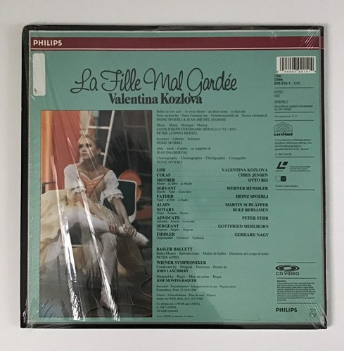 3 LASERDISCS LOT: Swan Lake, Giselle, And La Fille Mal Gardee. * Free Shipping - Picture 5 of 7