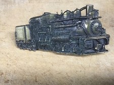 Vintage 1983 Great American Buckle Co Locomotive Train Engine  B30-07 