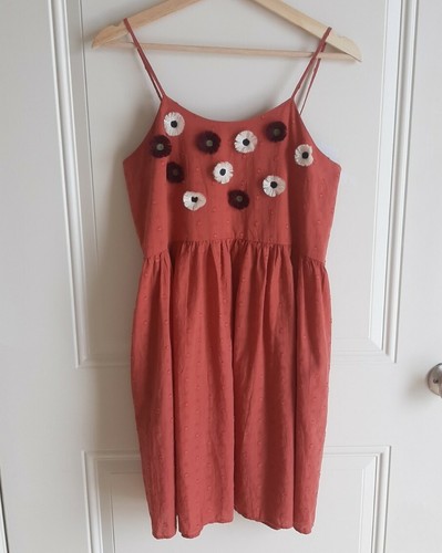 Madewell Womens Spiced Rose Embroidered 