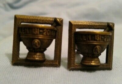 Solid Bronze Guacamole Cufflinks Solid Bronze Guacamole Cufflinks