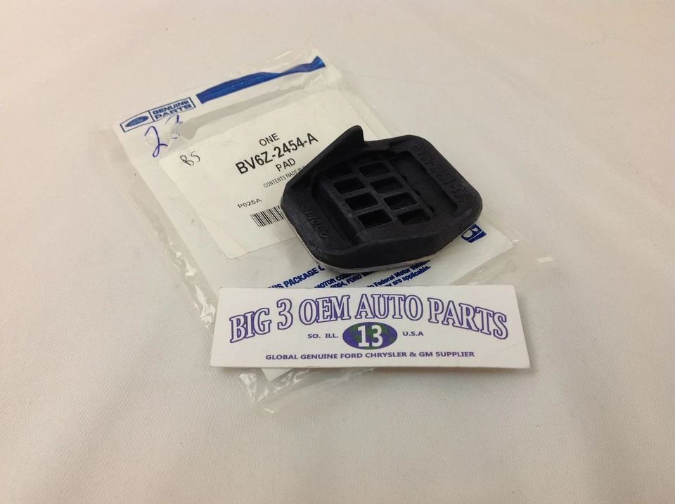Ford Focus 2013 embrague o freno aluminio/goma pedales almohadilla nuevo OEM BV6Z-2454-A Foto 4 de 4