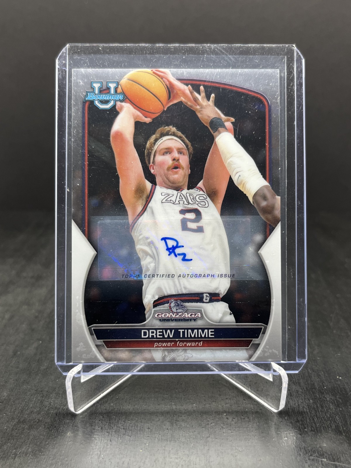 2022-23 Bowman University Basketball Drew Timme Autograph Auto #61