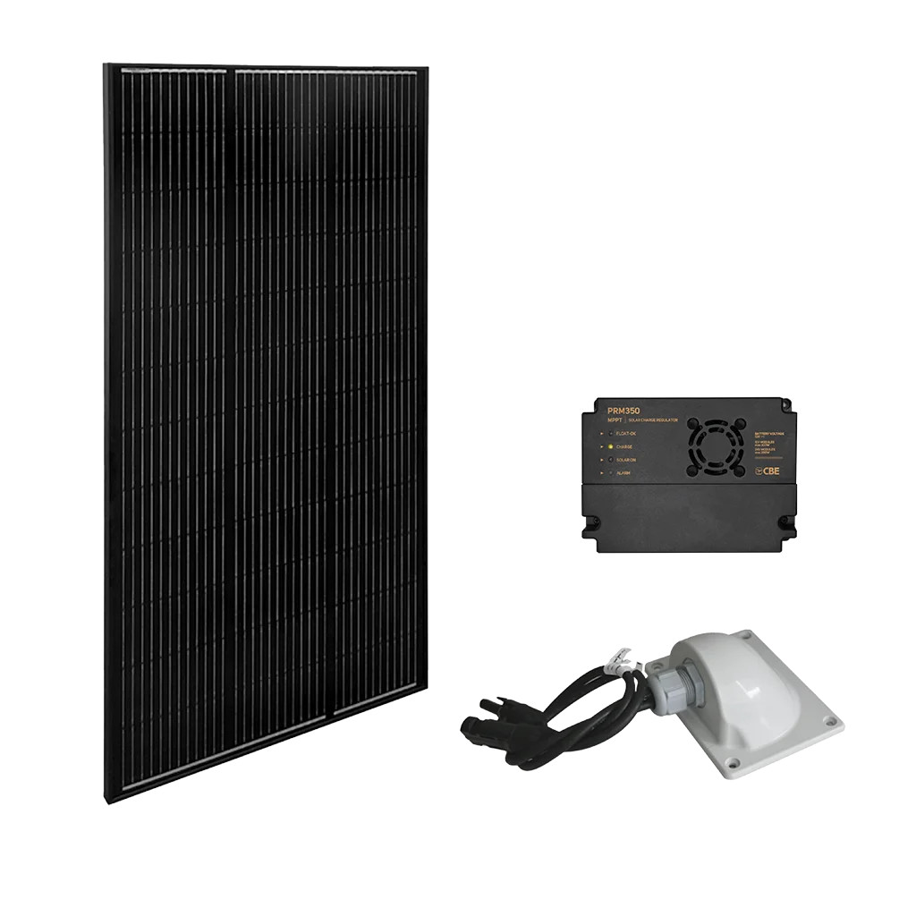 CBE 170W Solar Panel Kit Black 215689