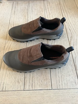 Merrell Men\'s Brown and Tan Slip-On Outdoor Loafers Snowdrift Waterproof Size 14 Amazon.com | SILVO MOC | Loafers & Slip-Ons main image 3