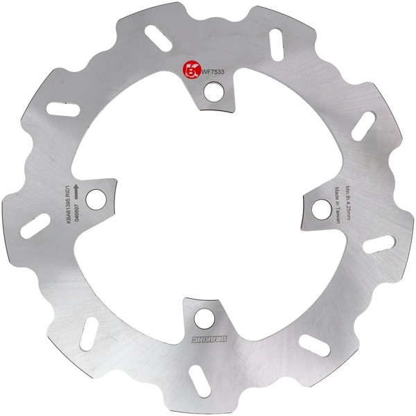 Bremsscheibe Hinten Braking Wave WF7533 FüR Kawasaki ZX-10R 1000 K Ninja ABS 201-image