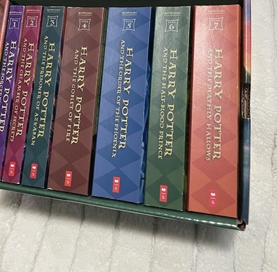 Scholastic Harry Potter Complete Series Box Set 7 Books Fantasy