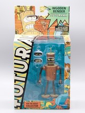 TOYNAMI FUTURAMA SERIES 9 WOODEN BENDER ACTION FIGURE NEW SEALED U.S.