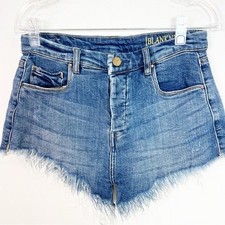 BLANK NYC CUT OFF JEAN DENIM SHORTS WOMENS SZ 27