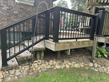 TimberTech Deck Railing Items/Extras from My Deck