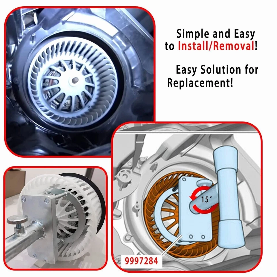 9997284 Heater Blower Motor Removal Install Tool For Volvo S60 S80 V70 XC60 XC70 Foto 3 de 4