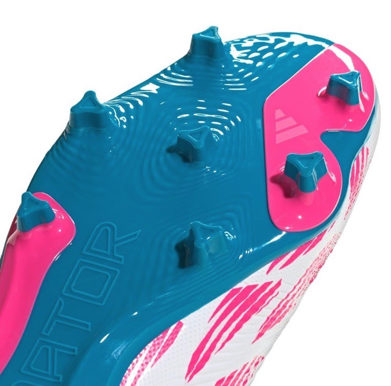 Adidas Predator League FG Soccer Cleats Shoes White Pink IG6262
