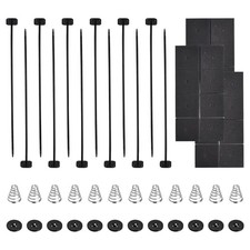 Fan Mounting Kit, Electric Mount Hold Down for Cooling Fan Transmission 3PCS