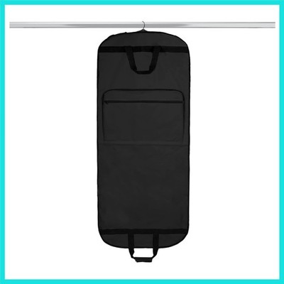 60'' Foldable Garment Bag Suits Cover Dresses w Front Pocket