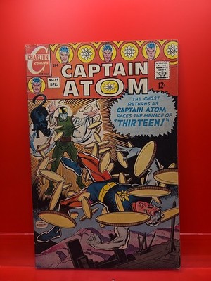 CAPTAIN ATOM CHARLTON 1967 #89 CAPTAIN ATOM,DITKO,NIGHTSHADE