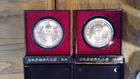 Lot of 2 1976 Taiwan 2000 Yuan BU Coins .800 Silver 17.5 grams ea. Kai-Shek 90th