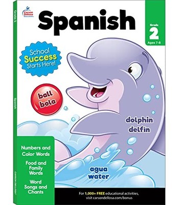 Brighter Child Spanish: Grade 2 (Br..., Carson Dellosa 