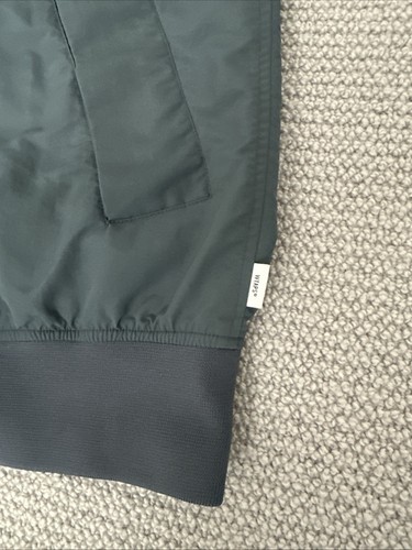 WTAPS Nylon Jacket Graphite Size X 03 Large/XL Japanese Streetwear Hooded Bomber - Picture 7 of 14