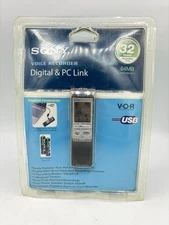Sony ICD-P320 Digital PC Link Voice Recorder 64 MB 32 HOURS NEW SEALED