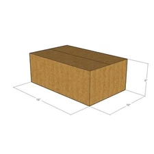 16x10x6 New Corrugated Boxes for Packing or Shipping Needs 32 ECT