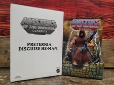 Mattel Masters of the Universe Classics Preternia Disguise He-Man & Mailer New