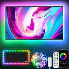 LED Lights for TV, 16.5Ft TV Led Backlight for 45-75 Inch Tvs RGB TV Backlight b